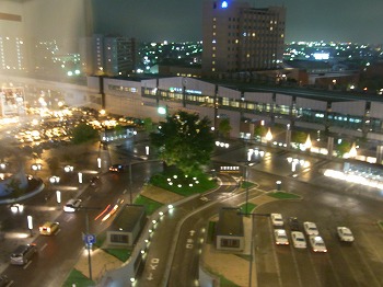 リッチモンドホテル帯広駅前 夜の眺め
